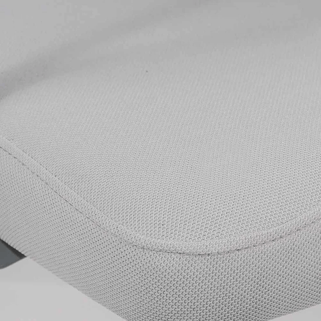 Scaun ergonomic gri, sezut buretat, spatar panza, OFF431 Aero Light