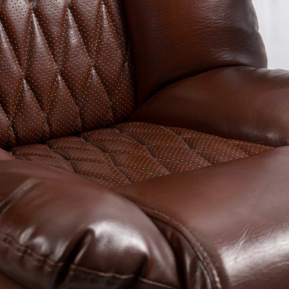 Scaun executiv piele rabatabil extensibil 150kg OFF340 Chairmax MARO INCHIS