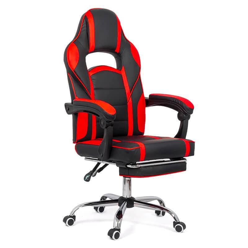 Scaun gaming piele rosu rabatabil 135 grade OFF302 Airjet
