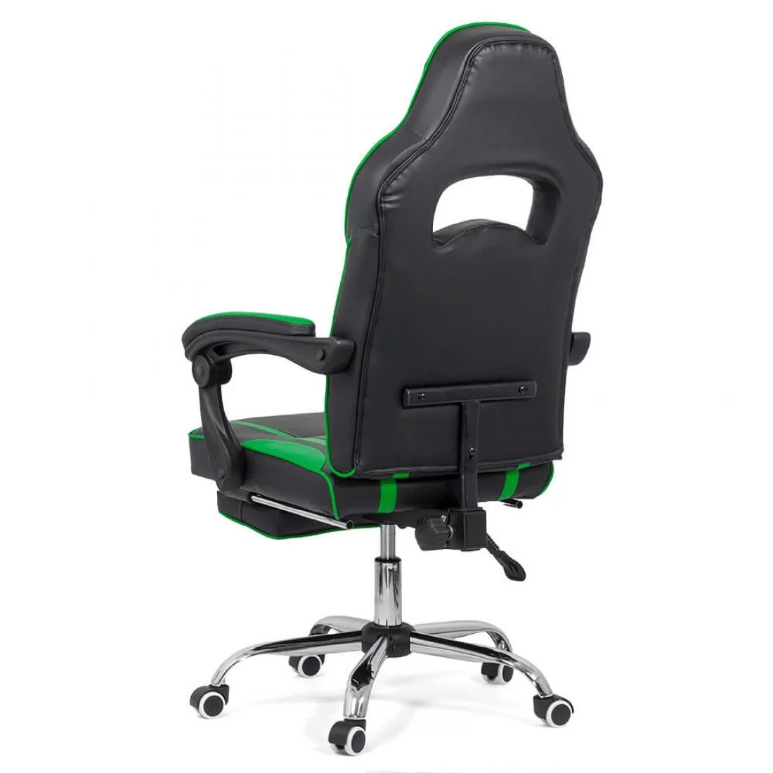 Scaun gaming piele verde rabatabil 135 grade OFF302 Airjet