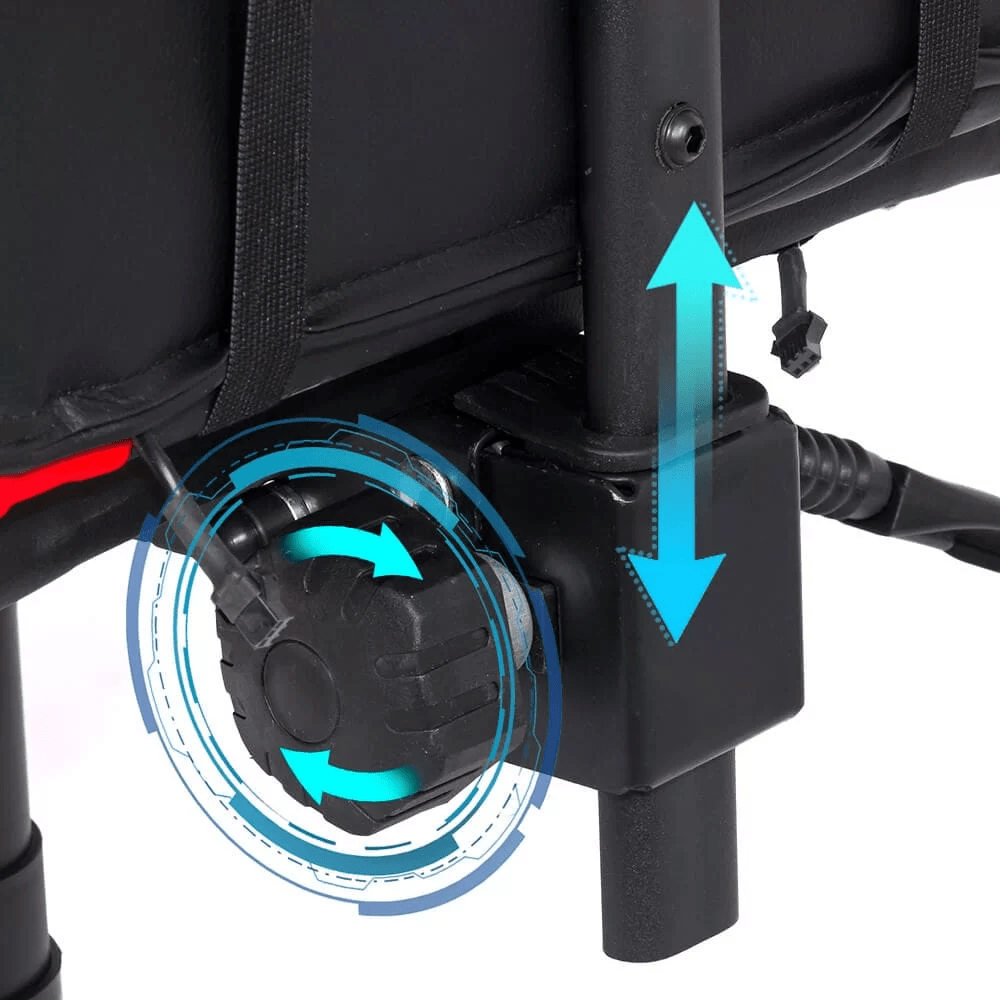 Scaun gaming relaxare led OFF303 Playmax NEGRU