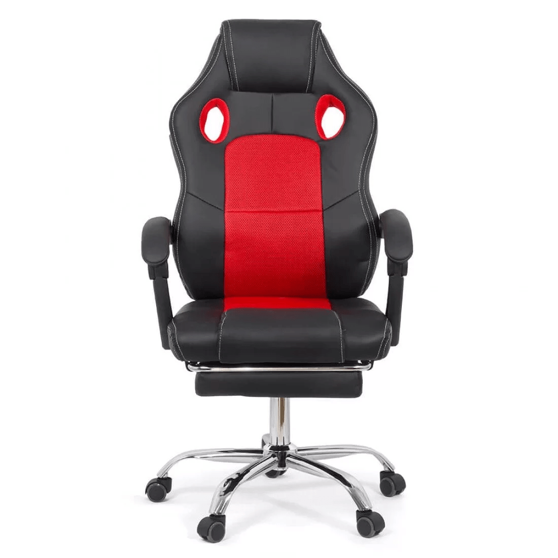 Scaun gaming relaxare piele negru rosu OFF3091 Legacy