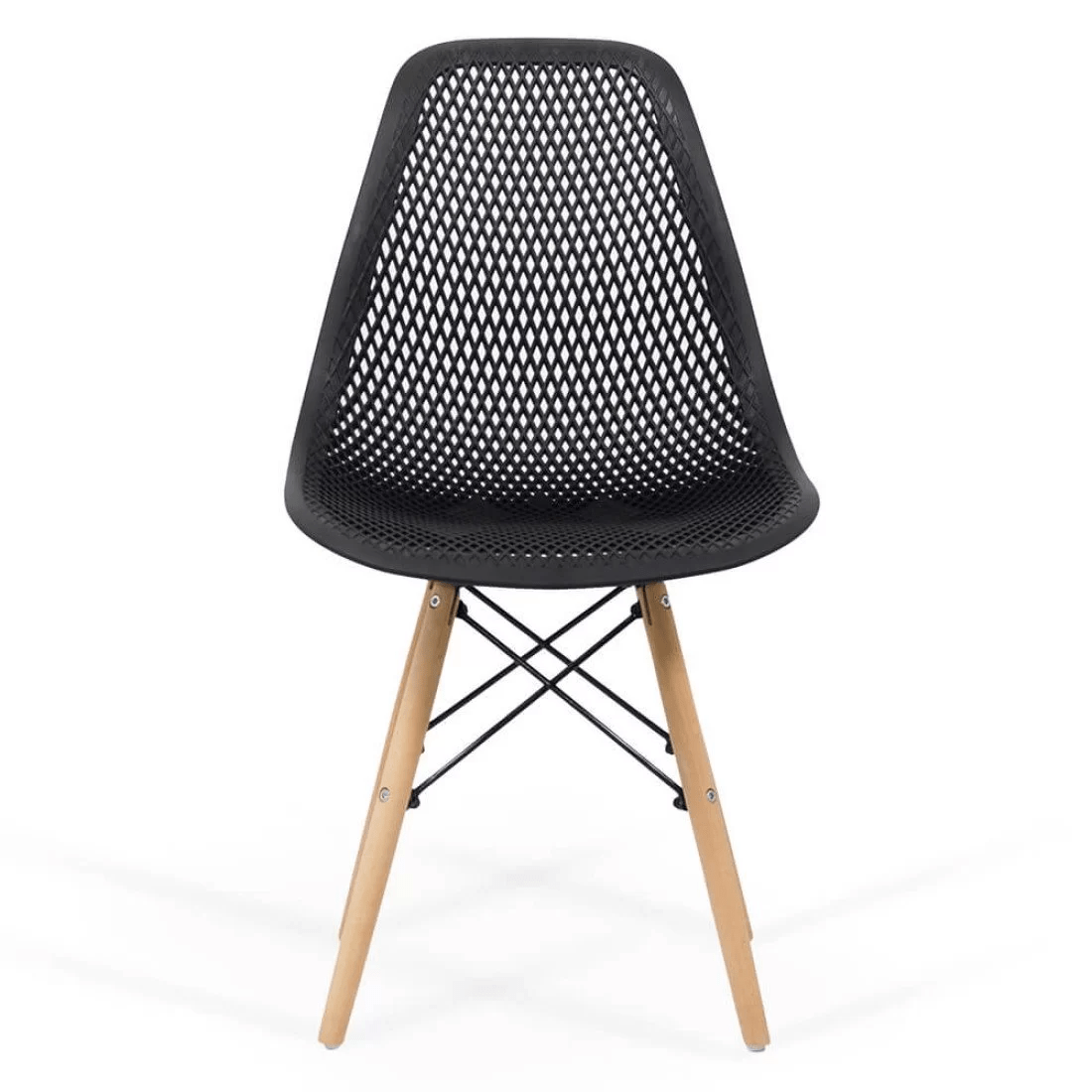 Scaun terasa negru abs cadru lemn BUC254 Fields