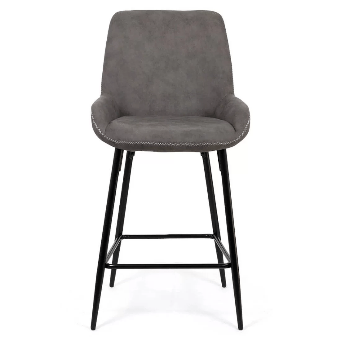 Scaun bar piele cadru metalic negru ABS146 City Lights