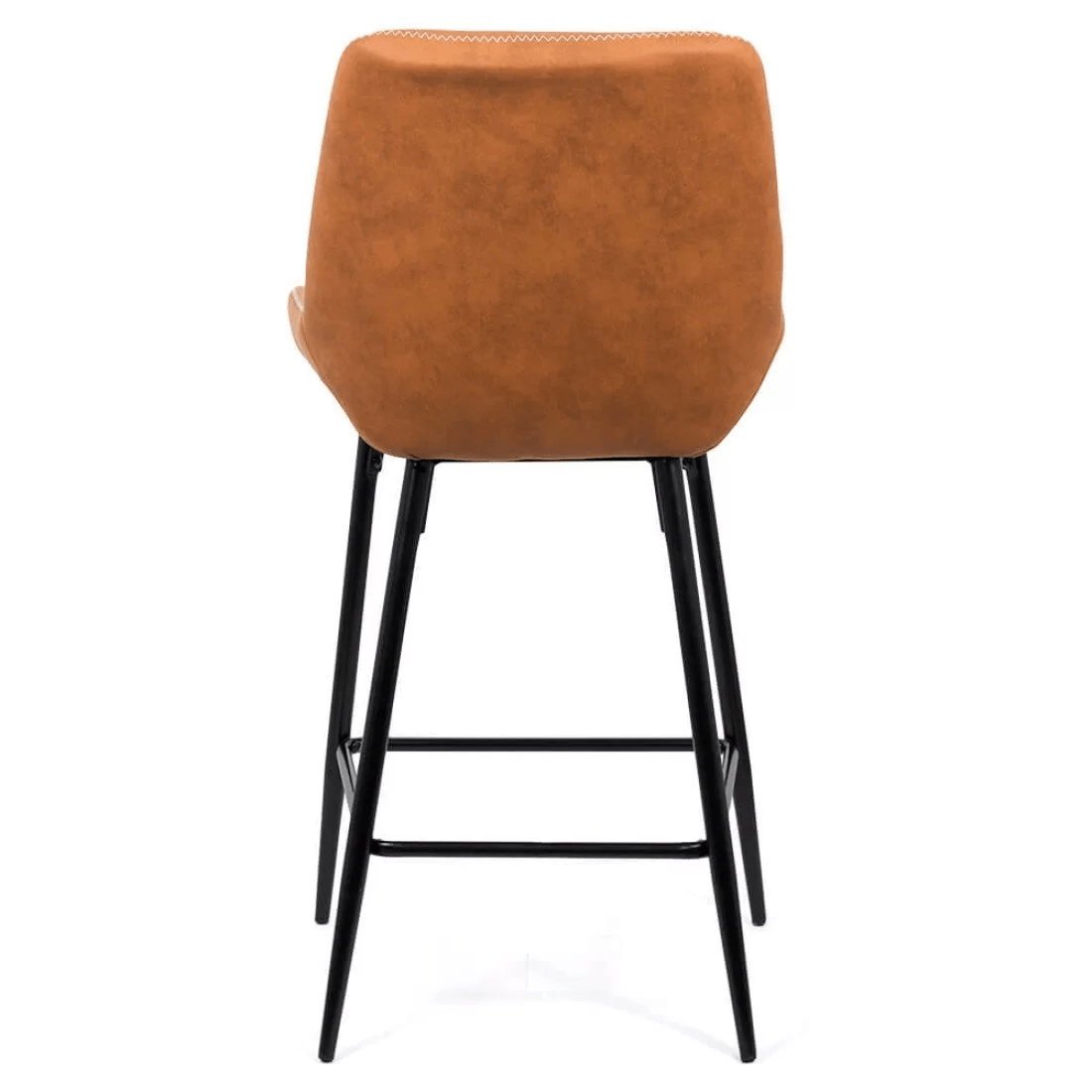 Scaun bar piele cadru metalic negru ABS146 City Lights