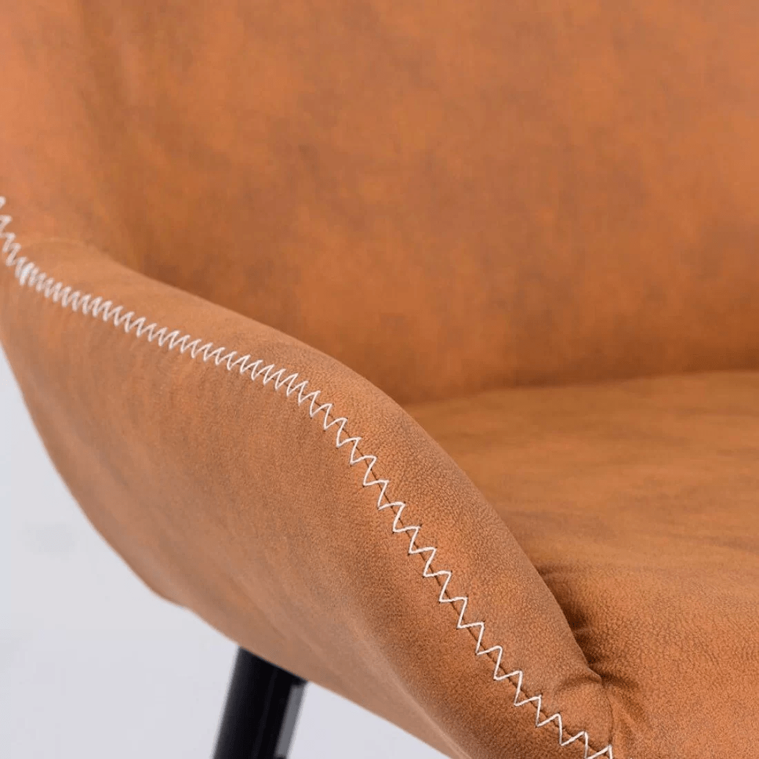 Scaun bar piele cadru metalic negru ABS146 City Lights