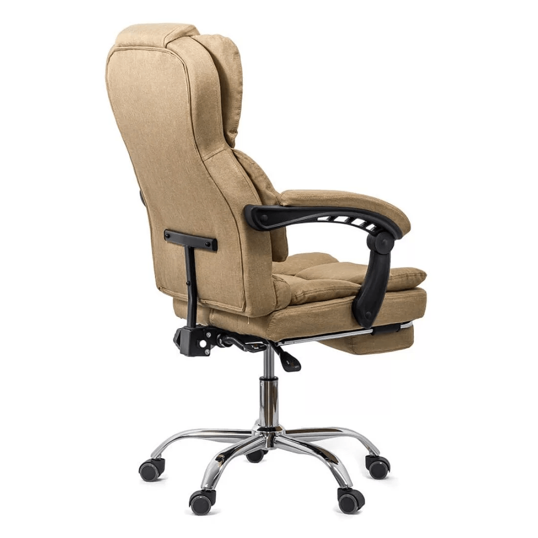 Scaun birou relaxare stofa rabatabil cadru otel OFF415F Plum