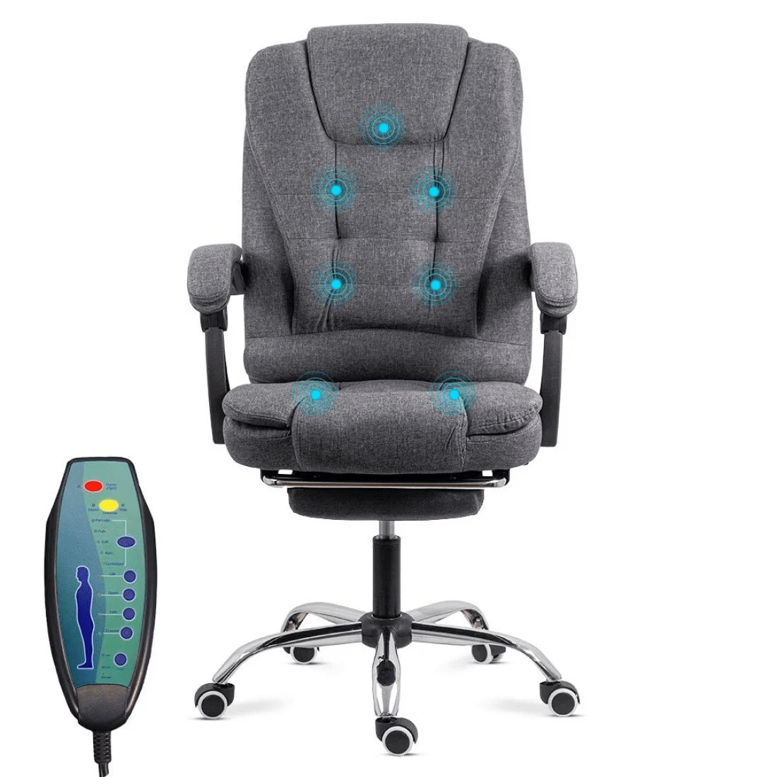 Scaun masaj stofa extensibil telecomanda OFF4181M Resta