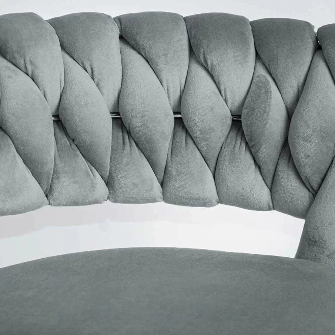 Scaun bar catifea cadru auriu ajustabil ABS118 Cloudberry