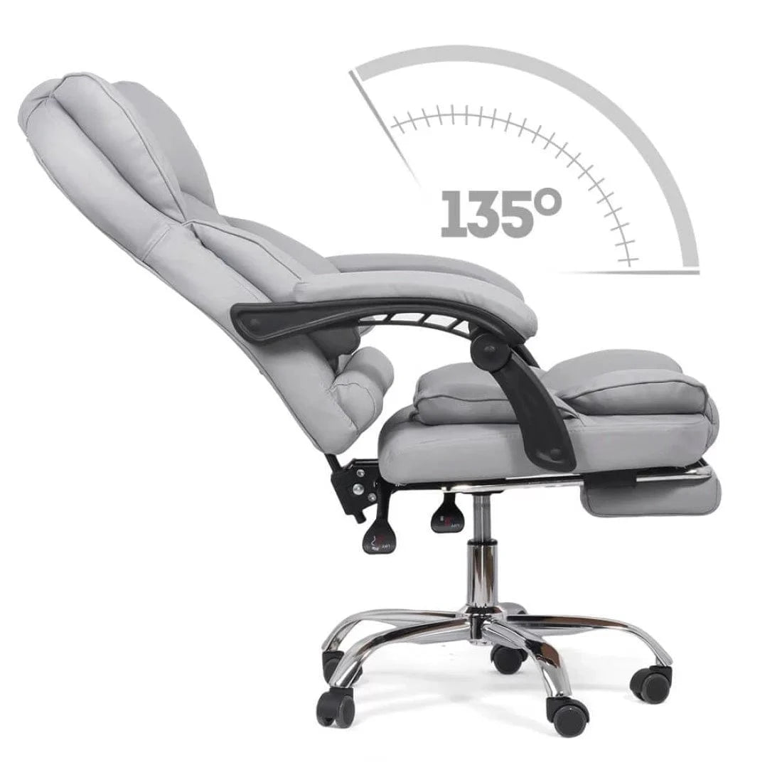 Scaun birou piele perne relaxare OFF415 Relax Joy
