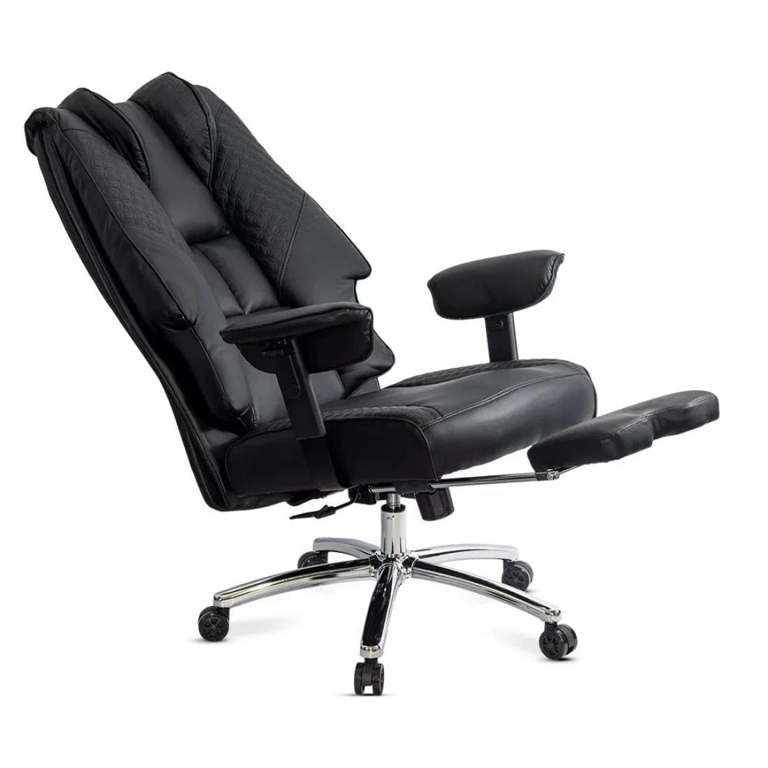 Scaun birou piele relaxare cadru otel 150 kg OFF421 Tor