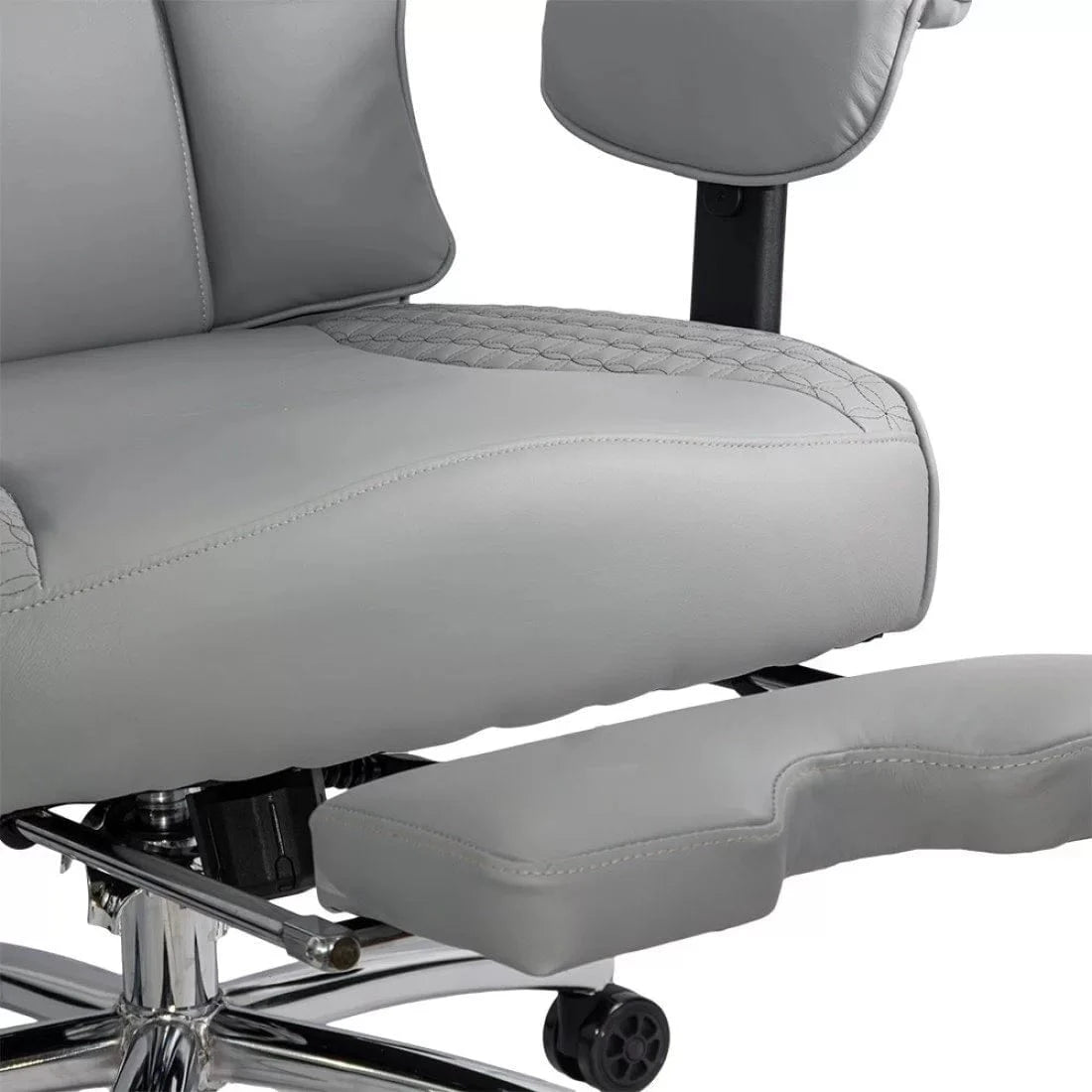 Scaun birou piele relaxare cadru otel 150 kg OFF421 Tor