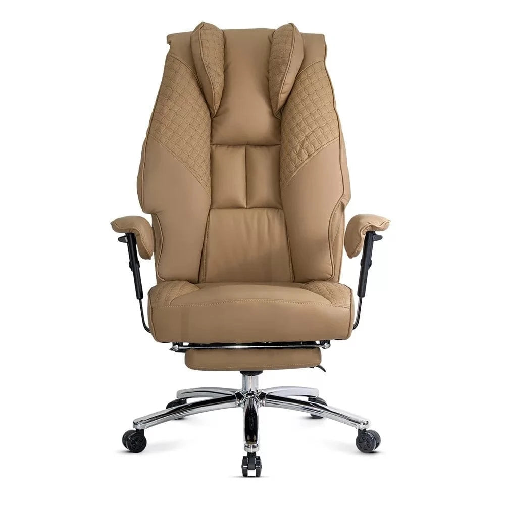 Scaun birou piele relaxare cadru otel 150 kg OFF421 Tor