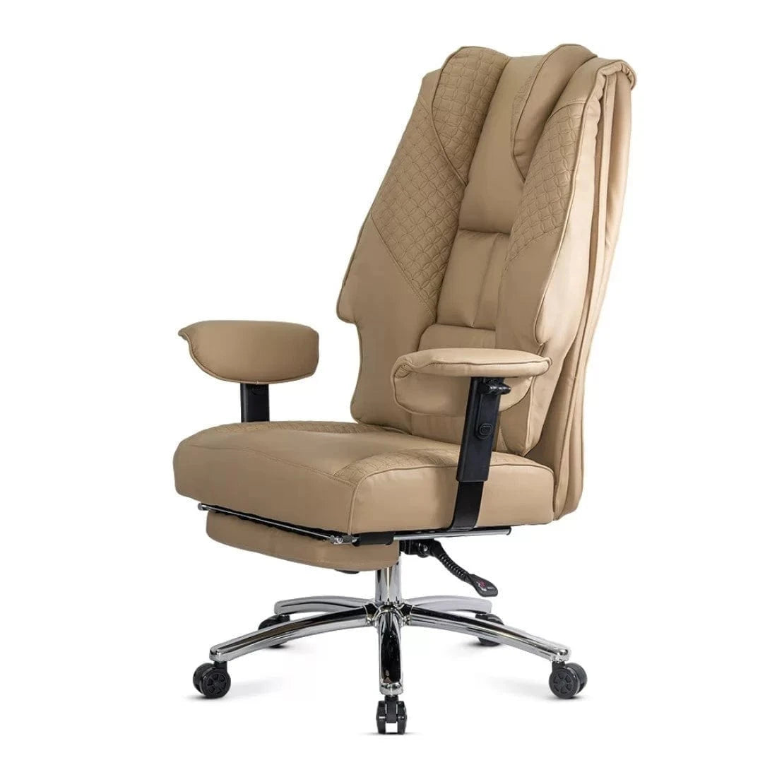 Scaun birou piele relaxare cadru otel 150 kg OFF421 Tor