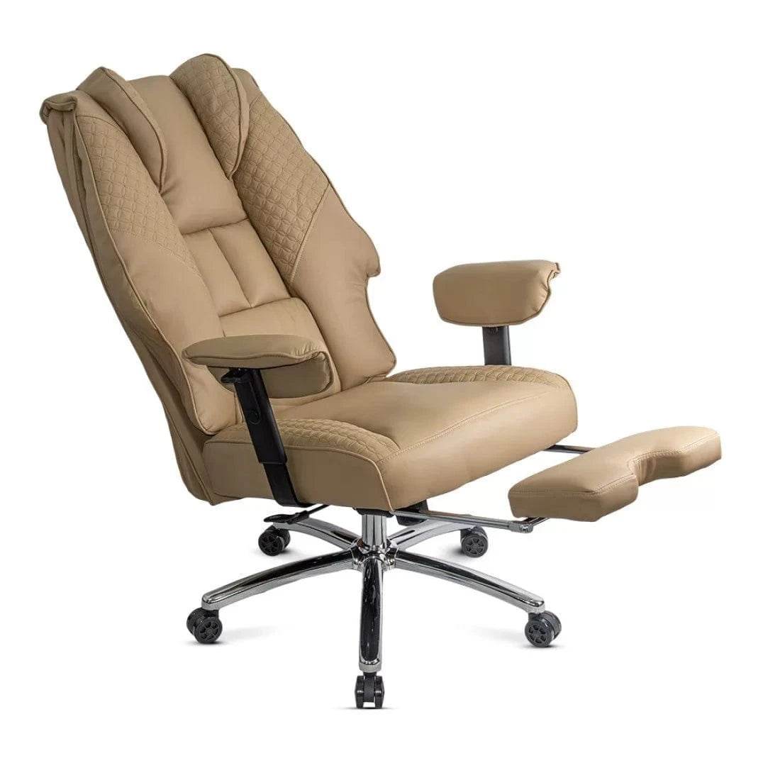 Scaun birou piele relaxare cadru otel 150 kg OFF421 Tor