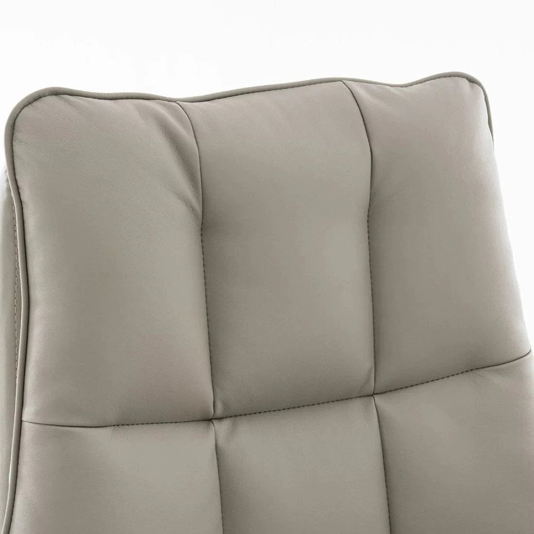 Scaun birou relaxare piele rabatabil cadru otel OFF417 Elada