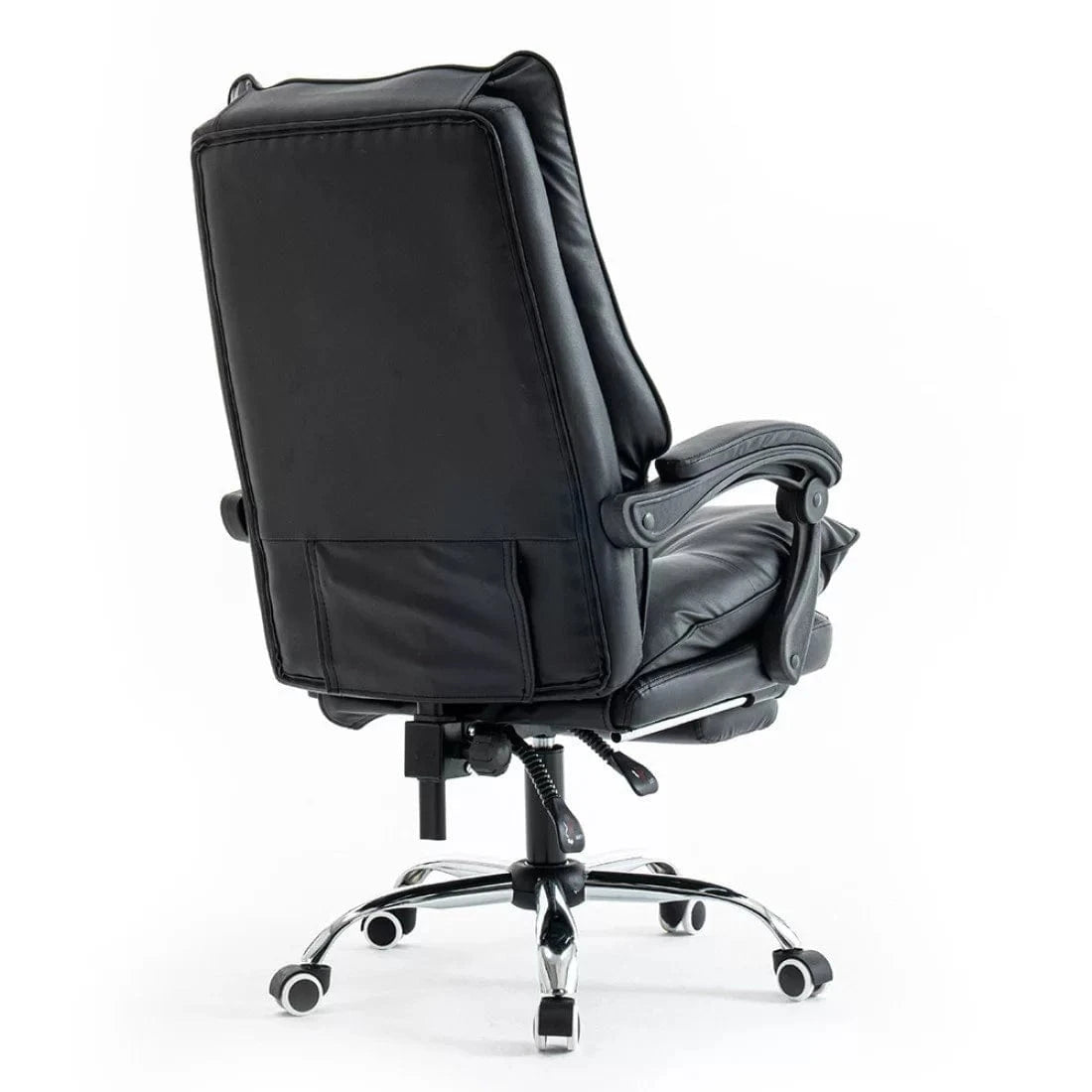 Scaun birou relaxare rabatabil 135 grade piele OFF417 Elada NEGRU