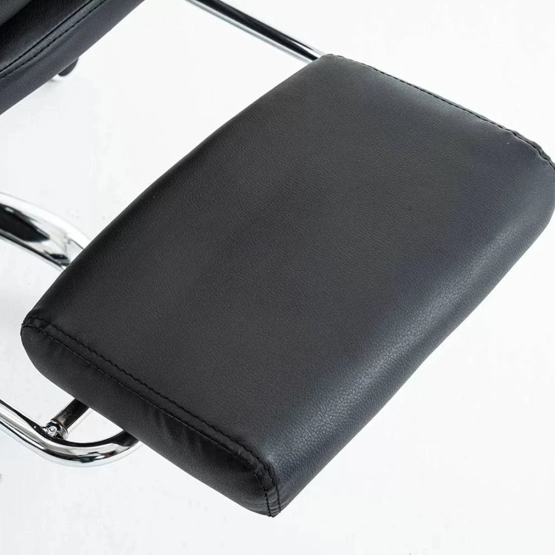 Scaun birou relaxare rabatabil 135 grade piele OFF417 Elada NEGRU