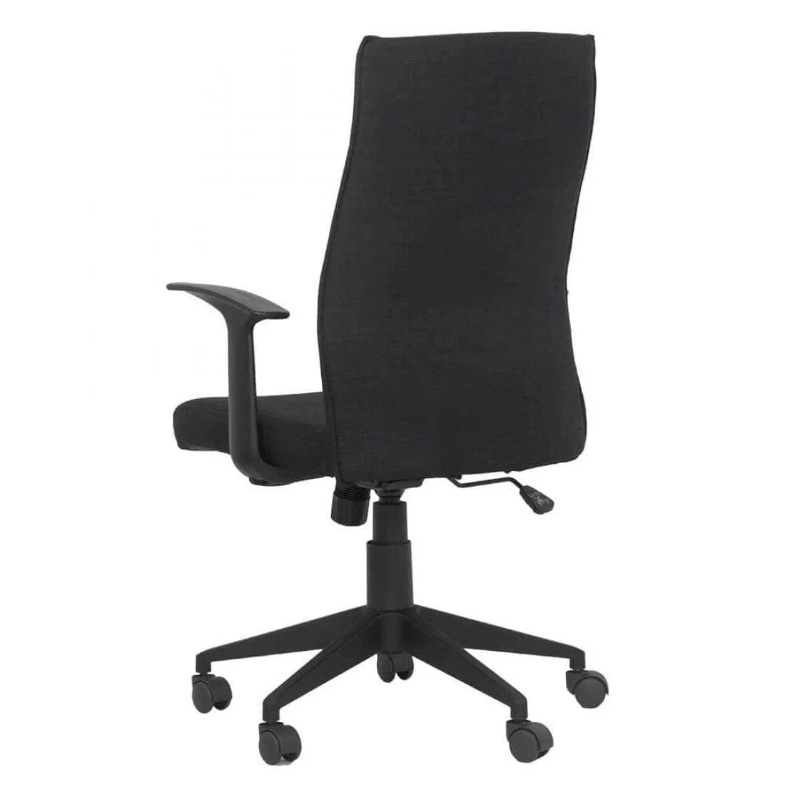 Scaun birou stofa compact mecanism balans OFF707 Vicenza Studio NEGRU