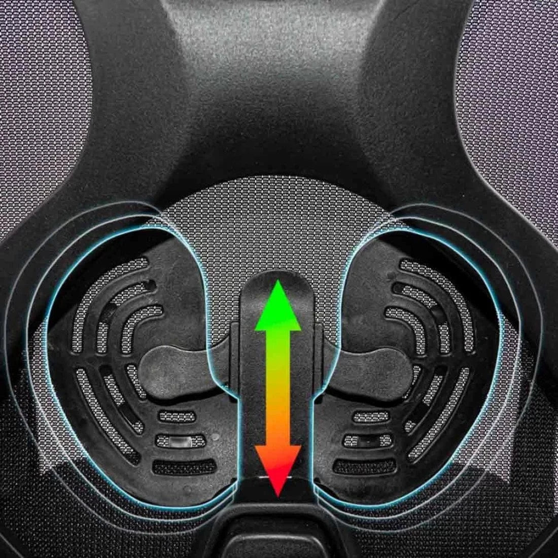 Scaun birou stofa reglabil sistem balans relaxare OFF636 Uno NEGRU