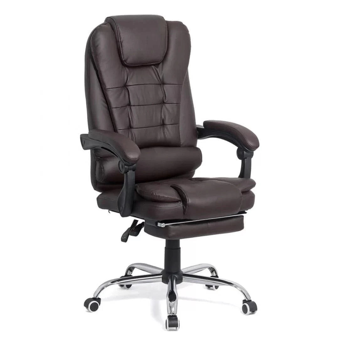 Scaun de birou extensibil rabatabil 135 grade piele OFF418 Relax Max MARO INCHIS