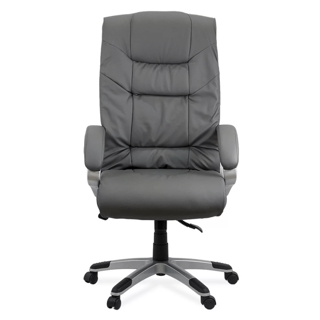 Scaune de birou Scaun directorial gri piele ecologica mecanism balans semi-syncro rezistent 150kg OFF315 Majestic Moon OFF315GREDP2023 eDepot