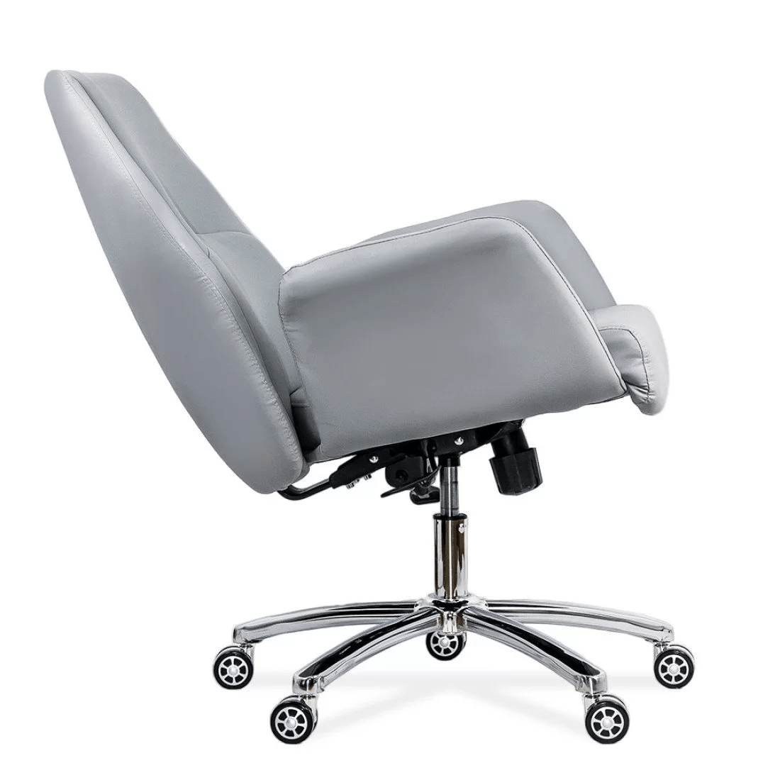 Scaune de birou Scaun executiv gri piele reclinabil OFF800 Galaxy OFF800GREDP2023 eDepot