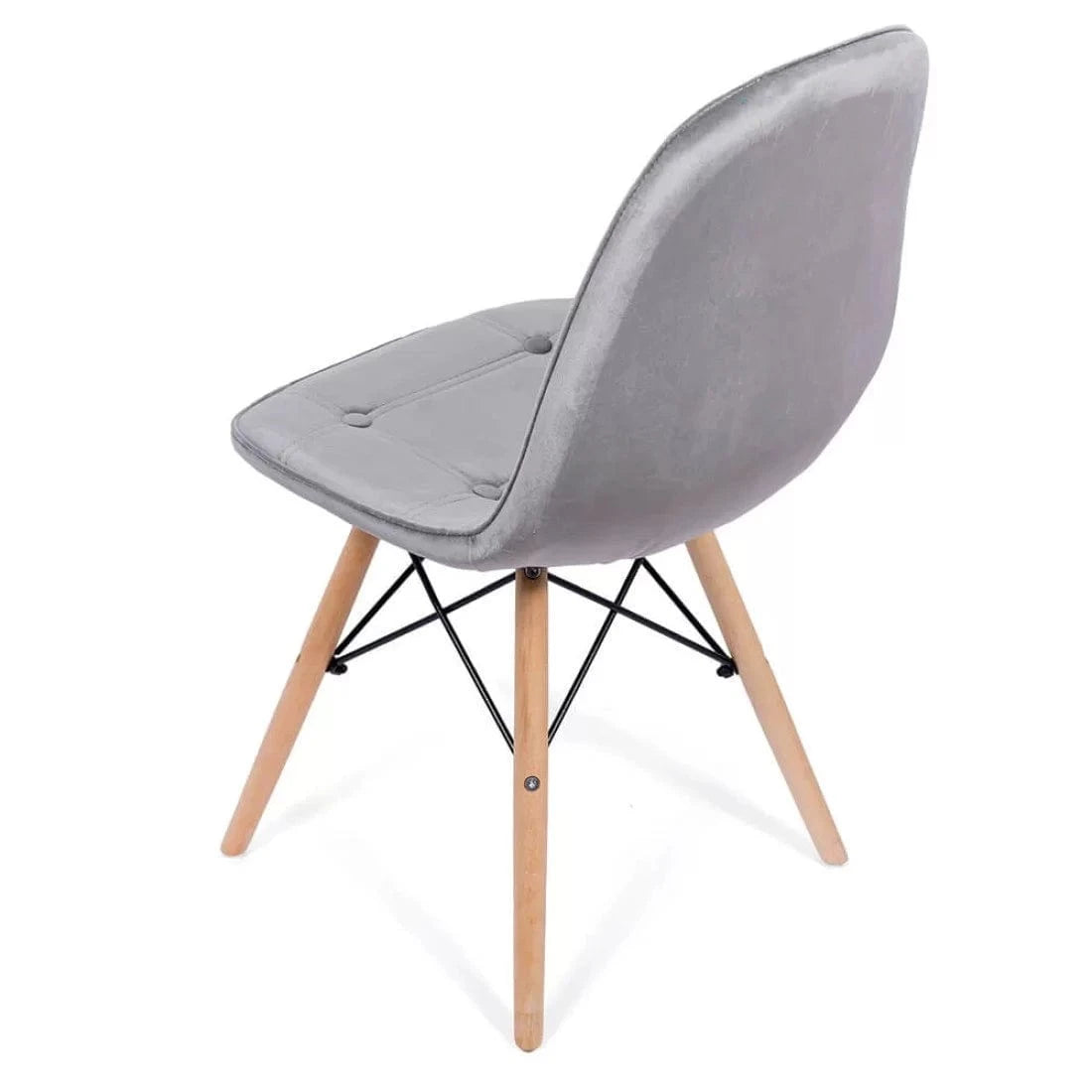 Scaun living catifea buretat cadru lemn fag BUC232V Mellow