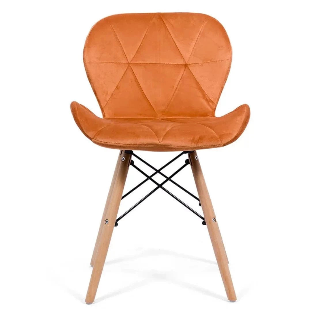 Scaun living catifea buretat cadru lemn fag BUC241V Flare