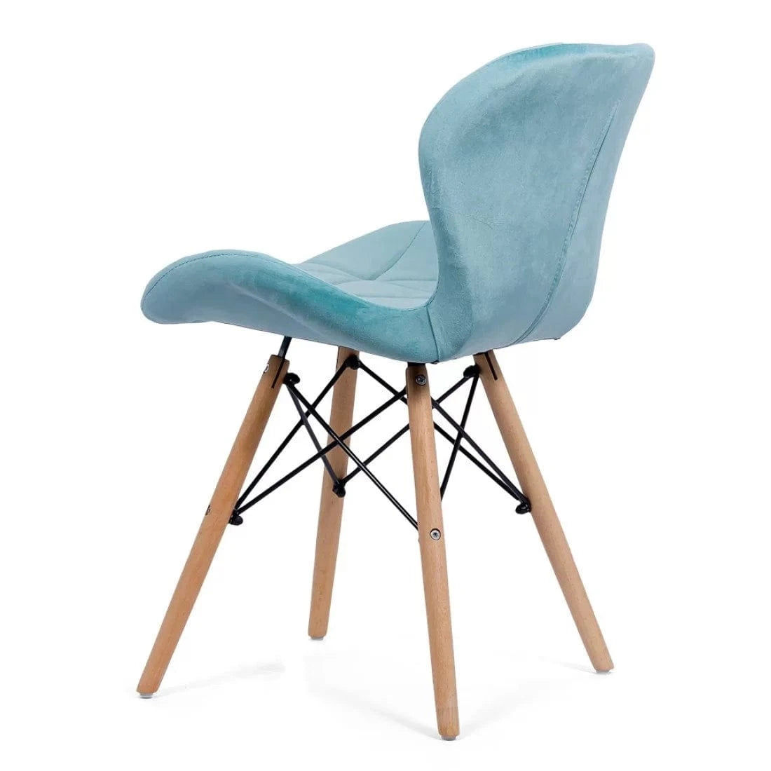 Scaun living catifea buretat cadru lemn fag BUC241V Flare