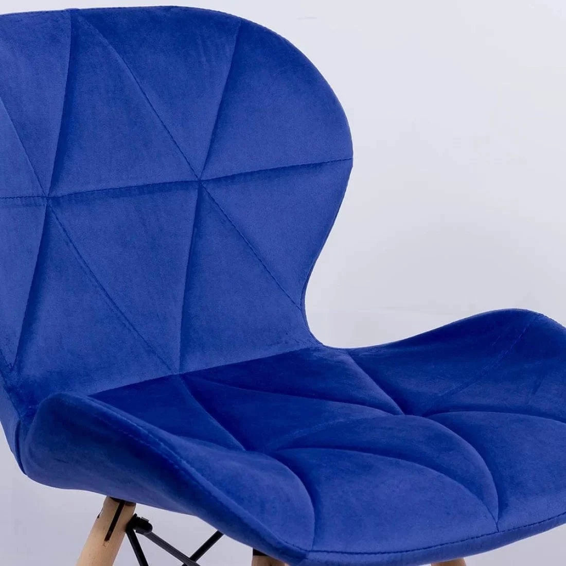 Scaun living catifea buretat cadru lemn fag BUC241V Flare