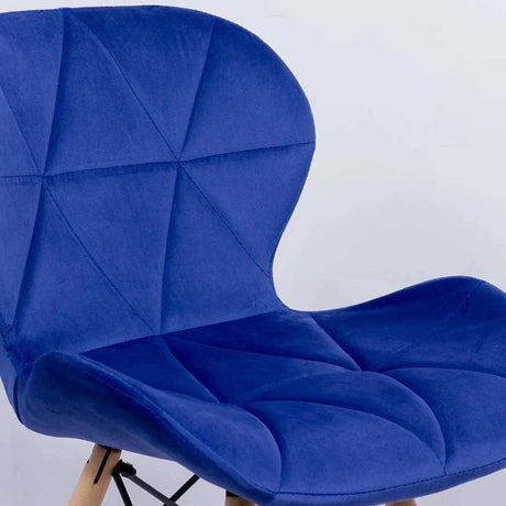 Scaun living catifea buretat cadru lemn fag BUC241V Flare