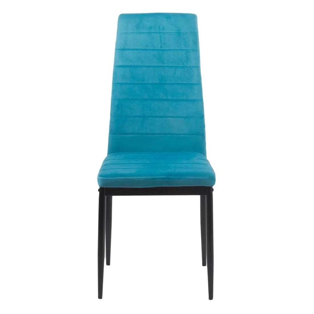 Scaun living catifea buretat cadru metal negru BUC263V Dusk