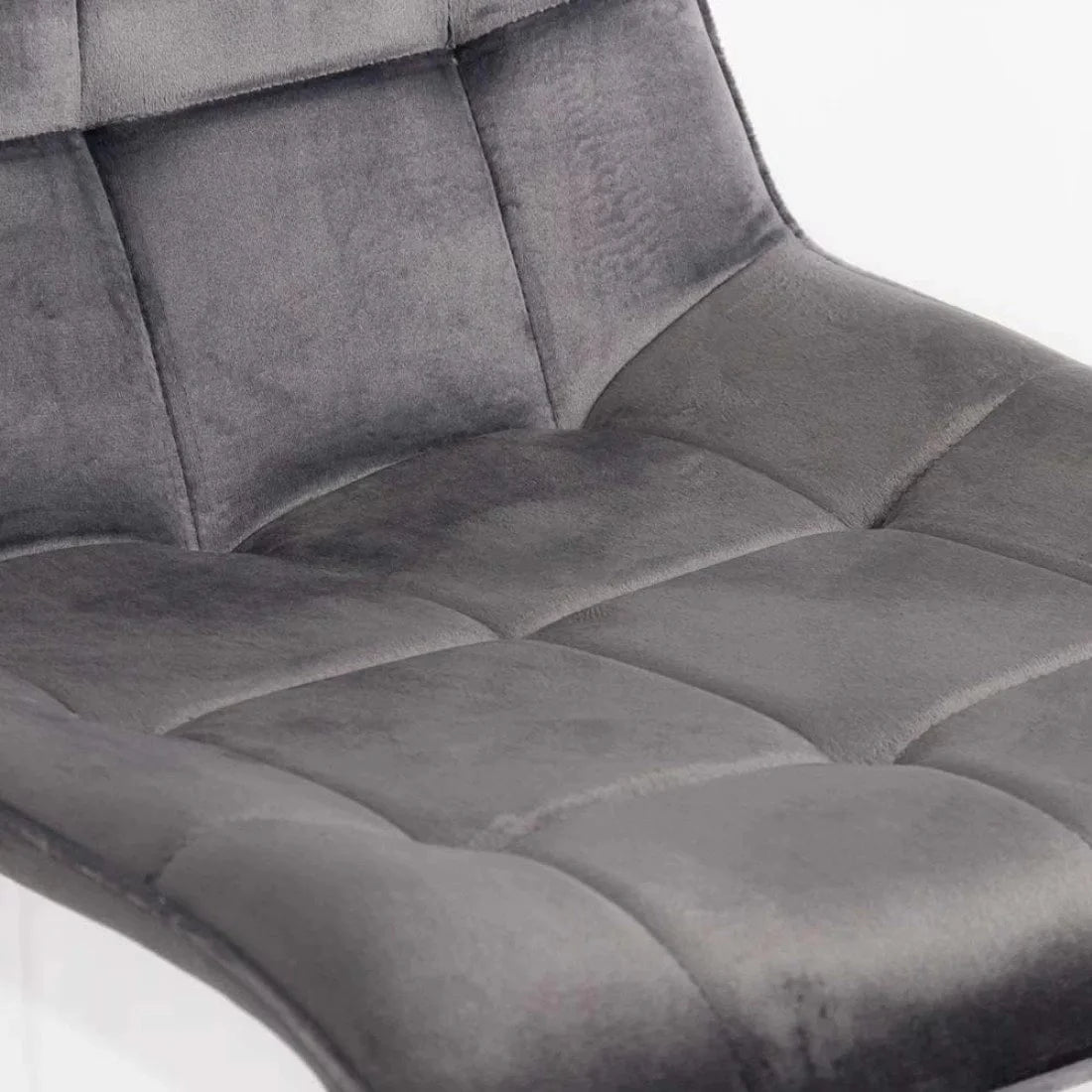 Scaun living catifea buretat cadru metalic auriu BUC252 Gold