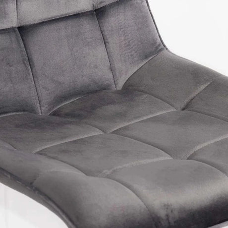 Scaun living catifea buretat cadru metalic auriu BUC252 Gold