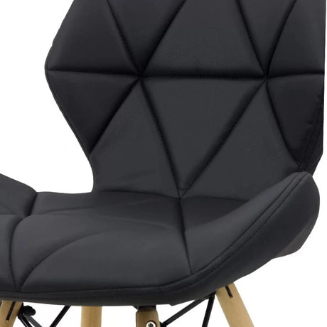 Scaun living piele buretat cadru lemn fag BUC 241 Lotus