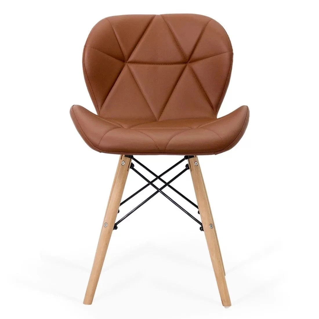 Scaun living piele buretat cadru lemn fag BUC 241 Lotus