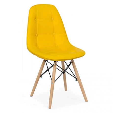 Scaun living piele buretat cadru lemn fag BUC232 Mediterana