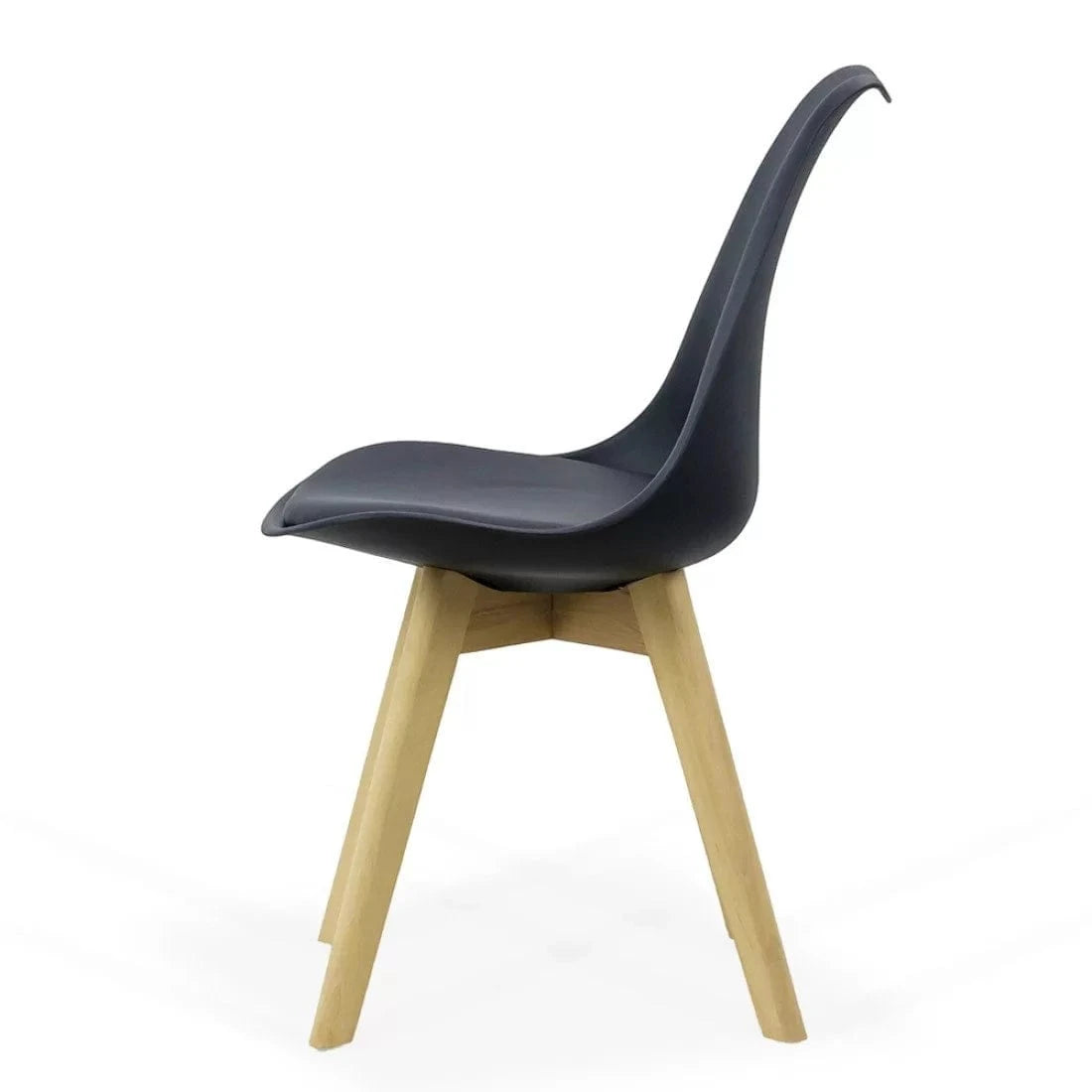 Scaun living piele buretat cadru lemn fag BUC242 Greenland