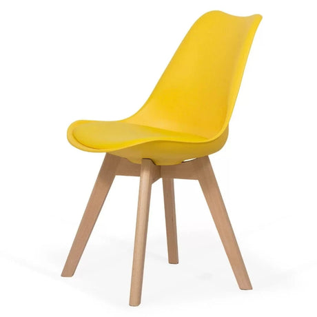 Scaun living piele buretat cadru lemn fag BUC242 Greenland