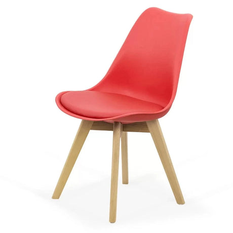 Scaun living piele buretat cadru lemn fag BUC242 Greenland