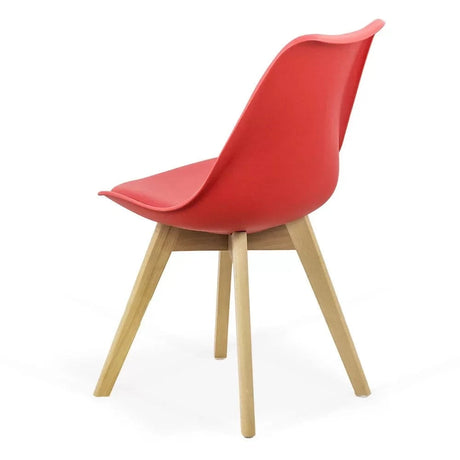 Scaun living piele buretat cadru lemn fag BUC242 Greenland