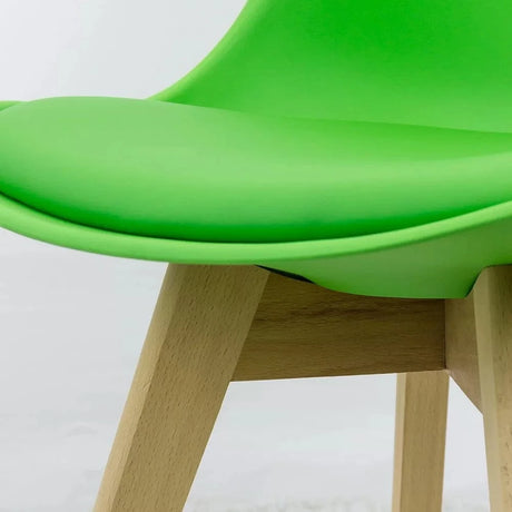 Scaun living piele buretat cadru lemn fag BUC242 Greenland