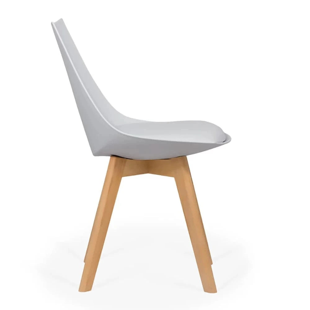 Scaun living piele buretat cadru lemn fag BUC245 Penthouse