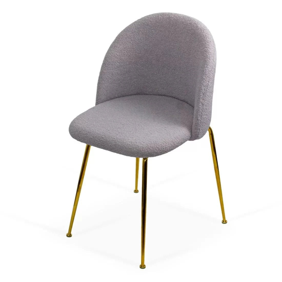 Scaun living stofa buretat cadru metalic auriu BUC284 Mer