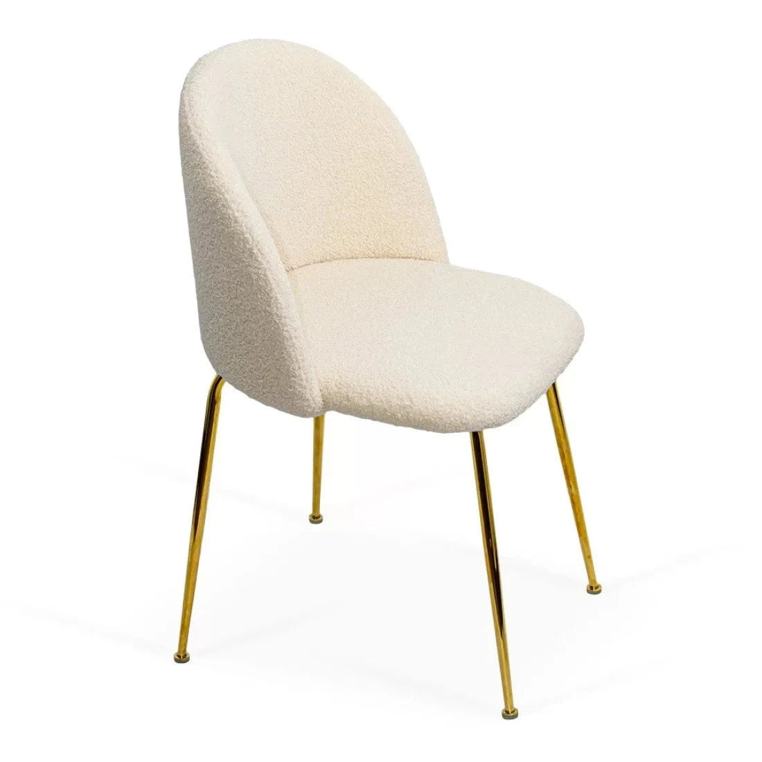 Scaun living stofa buretat cadru metalic auriu BUC284 Mer