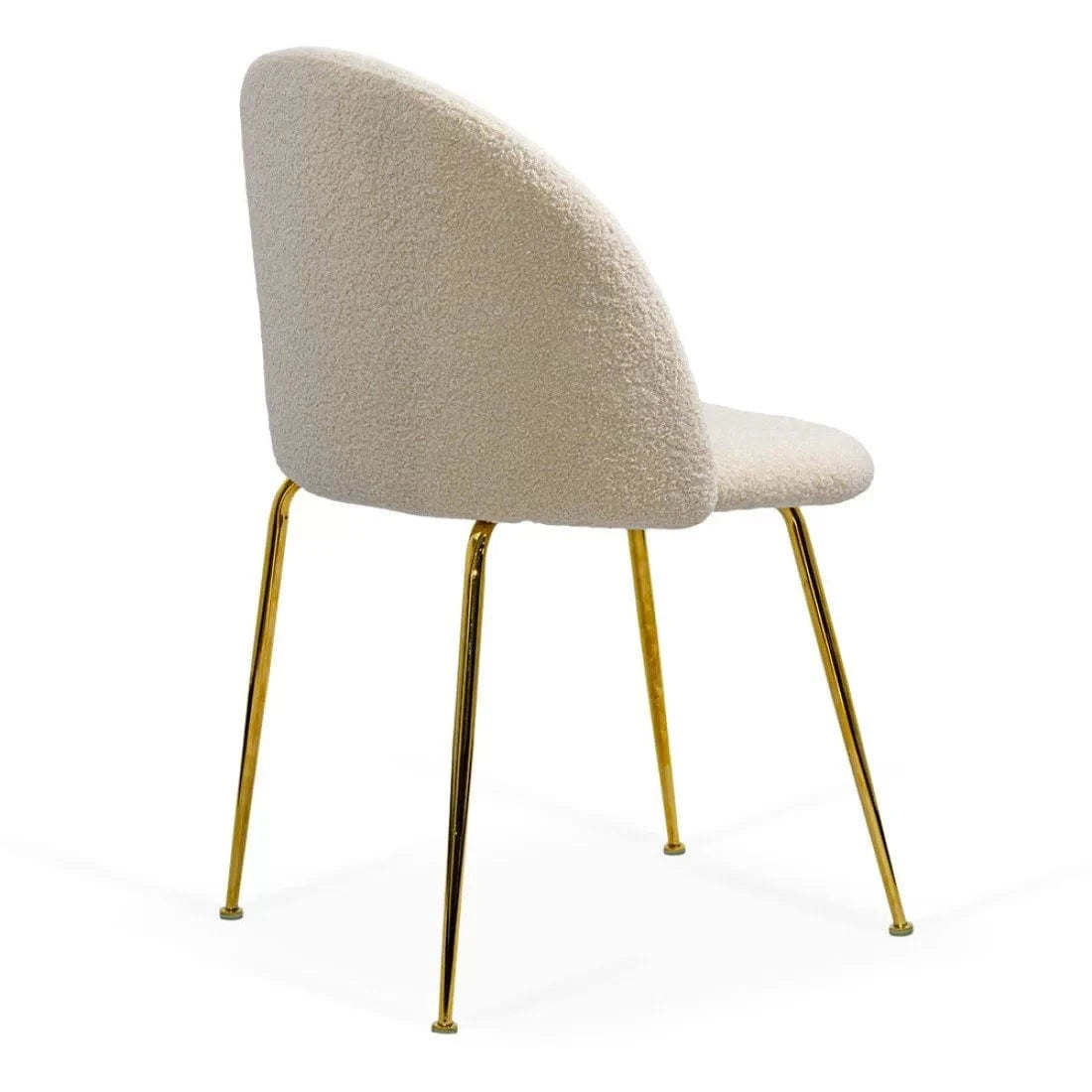 Scaun living stofa buretat cadru metalic auriu BUC284 Mer