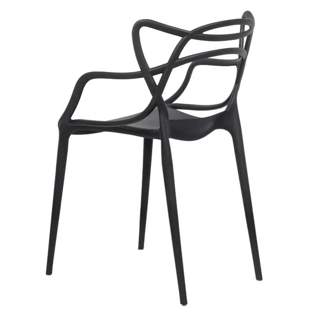 Scaun plastic terasa cadru fix stivuibil HRC599 Barex