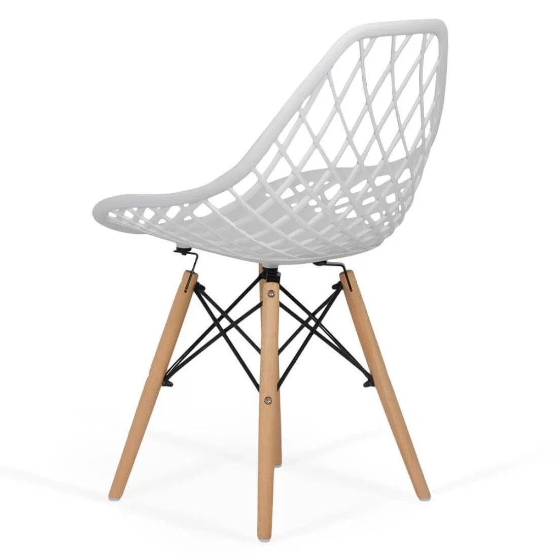 Scaun terasa sezut plastic picioare lemn BUC220 Aircloud