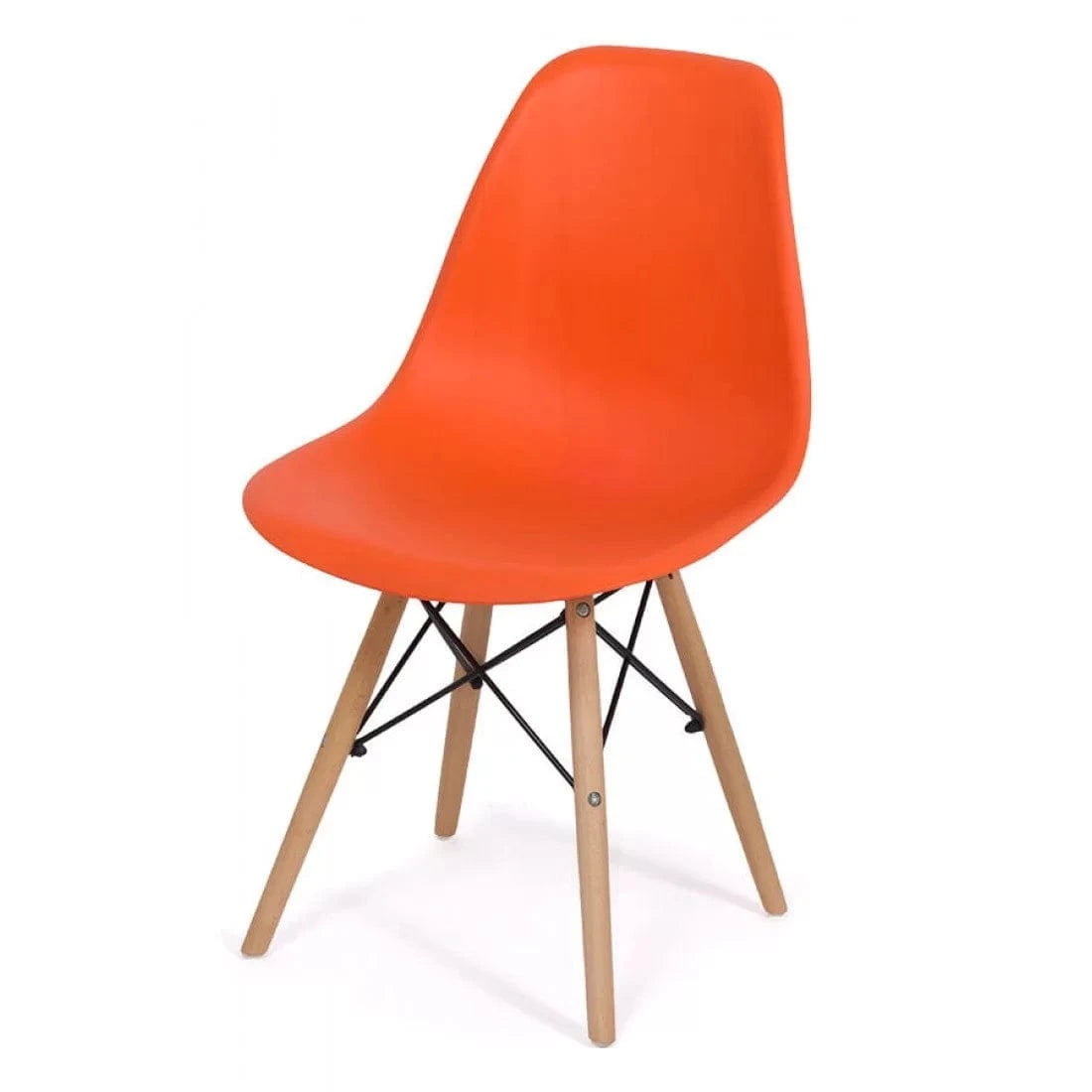 Scaun terasa sezut plastic picioare lemn fag BUC232P Sunny